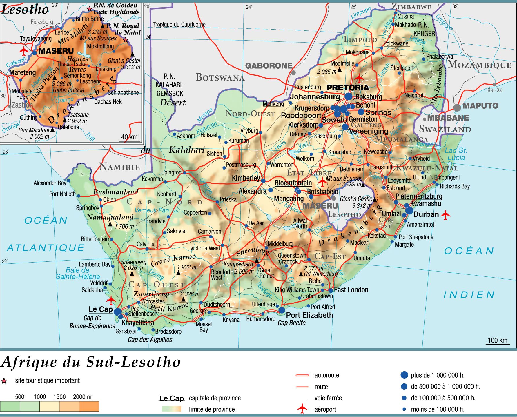 Afrique du Sud - Lesotho