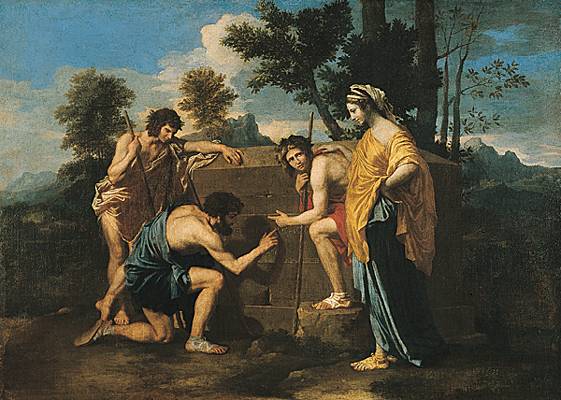 Nicolas Poussin, <i>les Bergers d'Arcadie</i>