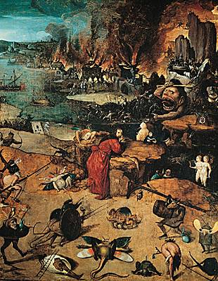 Jérôme Bosch, <i>la Tentation de saint Antoine</i>