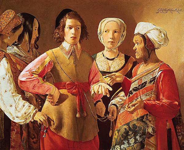 Georges de La Tour, la Diseuse de bonne aventure