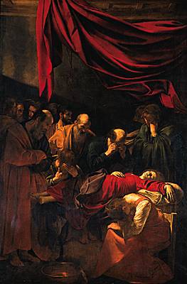Le Caravage, <i>Mort de la Vierge</i>