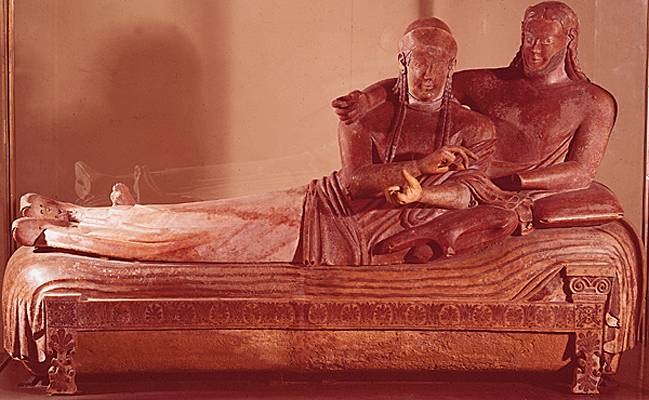 Cerveteri, sarcophage Cerveteri, sarcophage