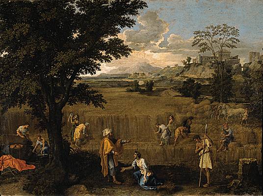 Nicolas Poussin, l'Été de Ruth et Booz Nicolas Poussin, l'Été de Ruth et Booz