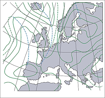 Lignes isobares