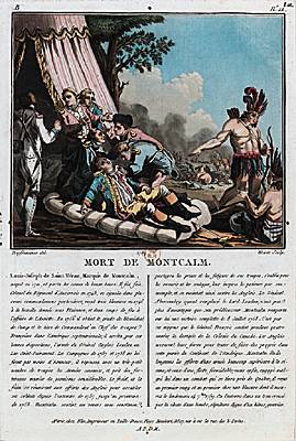Mort de Montcalm de Saint-Véran Mort de Montcalm de Saint-Véran