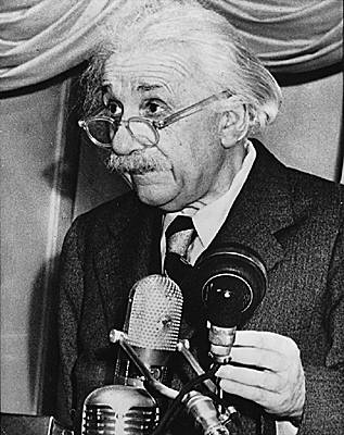 Albert Einstein, février 1950