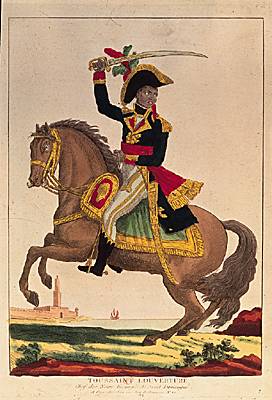 Toussaint Louverture à cheval