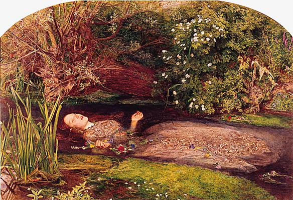 John Everett Millais, Ophélie