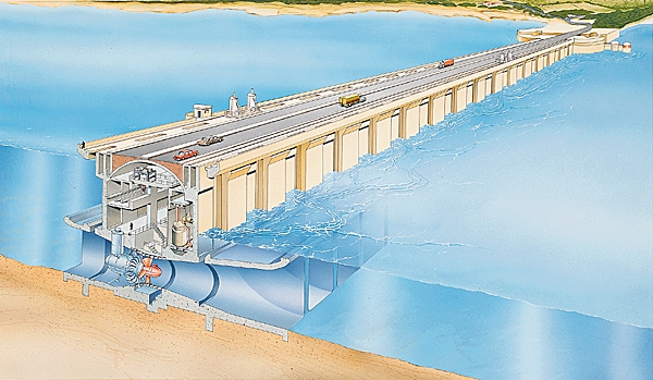 Centrale électrique marémotrice Centrale électrique marémotrice