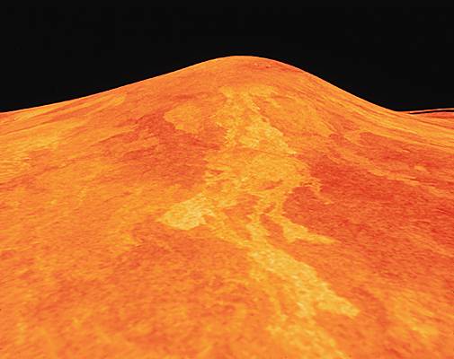Vénus, volcan Sif Mons
