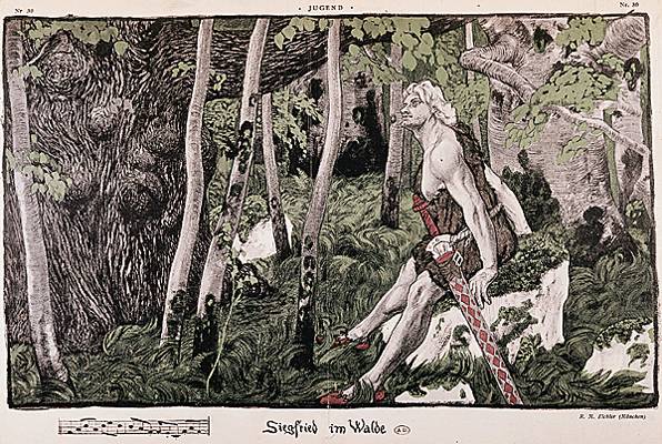 Reinhold Max Eichler, dessin pour Siegfried Reinhold Max Eichler, dessin pour Siegfried