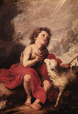 Murillo, Saint Jean-Baptiste enfant