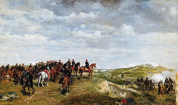 Jean-Louis Ernest Meissonier, Napoléon III à la bataille de Solferino
