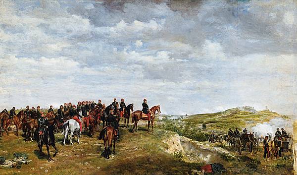 Jean-Louis Ernest Meissonier, Napoléon III à la bataille de Solferino Jean-Louis Ernest Meissonier, Napoléon III à la bataille de Solferino