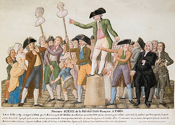 Paris, le 12 juillet 1789