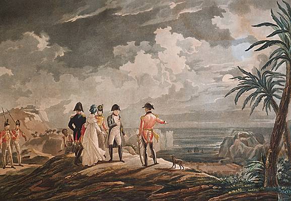 Napoléon dans l'île de Sainte-Hélène