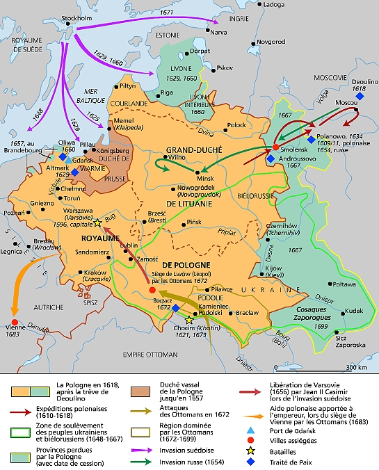 La Pologne au XVIIe siècle