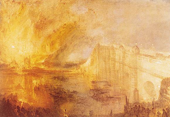 William Turner, <i>l'Incendie du Parlement</i>