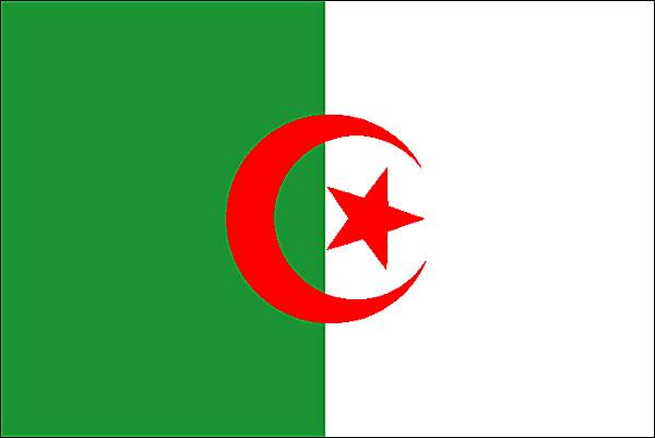 Drapeau de l'Algérie