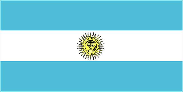 Drapeau de l'Argentine Drapeau de l'Argentine