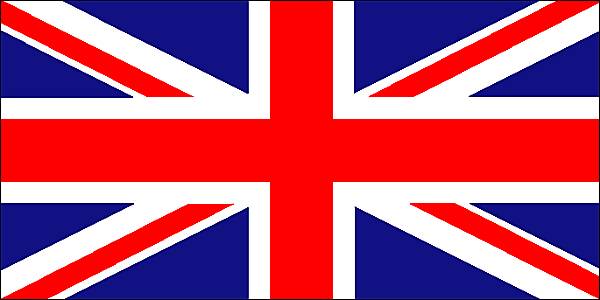 Drapeau du Royaume-Uni de Grande-Bretagne et d'Irlande du Nord