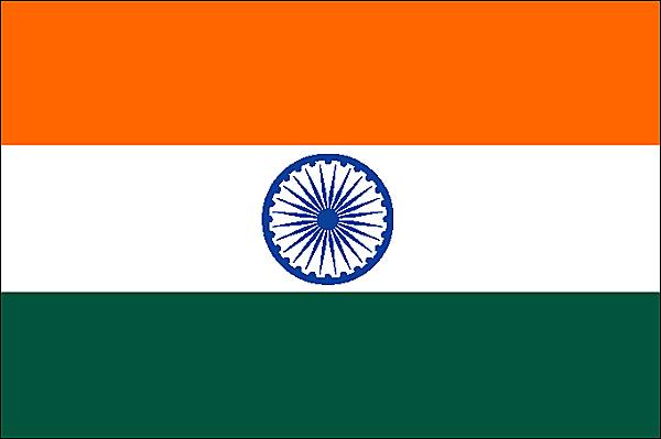 Drapeau de l'Inde Drapeau de l'Inde