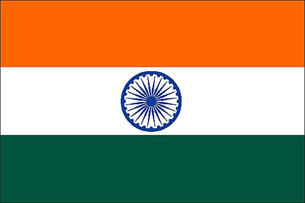 Drapeau de l'Inde