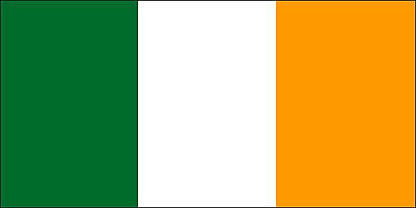Drapeau de la République d'Irlande Drapeau de la République d'Irlande