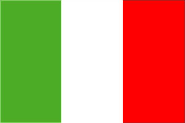 Drapeau de l'Italie Drapeau de l'Italie