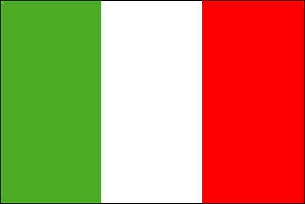 Drapeau de l'Italie