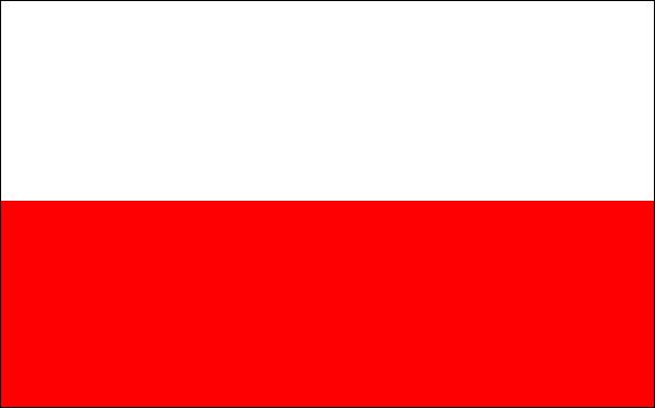 Drapeau de la Pologne