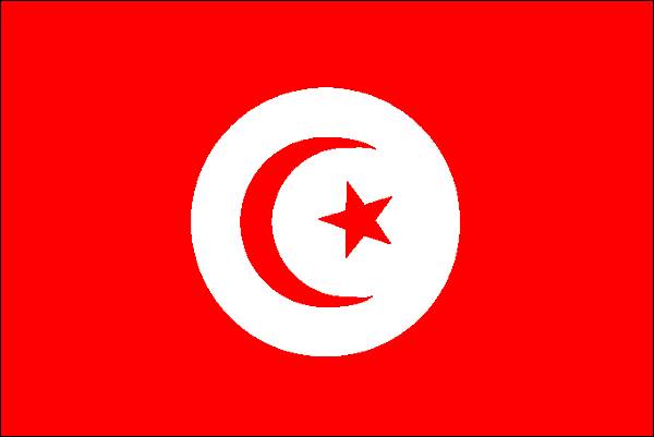 Drapeau de la Tunisie