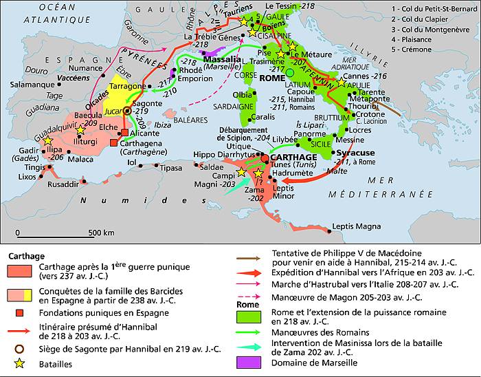 La deuxième guerre punique