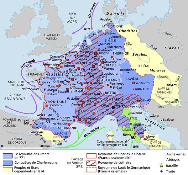L'Empire carolingien L'Empire carolingien