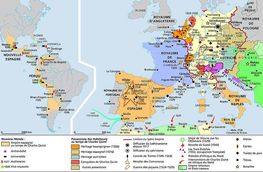 L'empire de Charles Quint