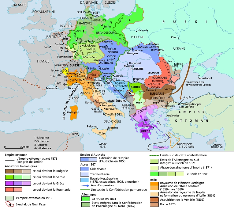 L'Europe des nations, 1850-1914