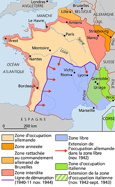 La France sous Vichy