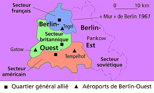 Berlin après la Seconde Guerre mondiale Berlin après la Seconde Guerre mondiale