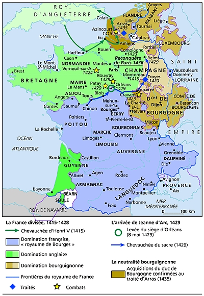 La France, 1415-1436 La France, 1415-1436