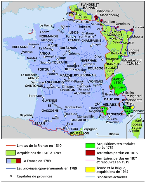 La France depuis 1610 La France depuis 1610