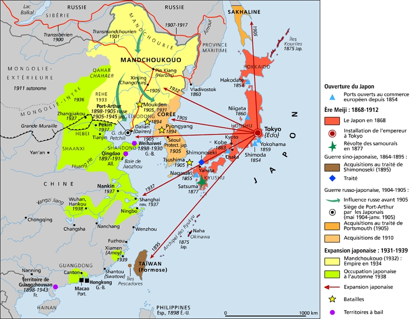 Le Japon, 1868-1939