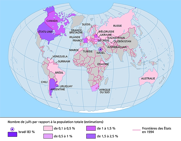 Le judaïsme dans le monde aujourd'hui