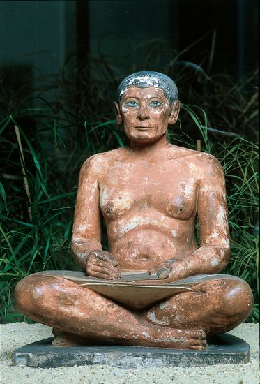 Le Scribe accroupi Le Scribe accroupi