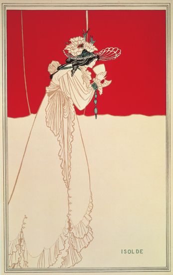 Aubrey Beardsley, <i>Isolde</i>