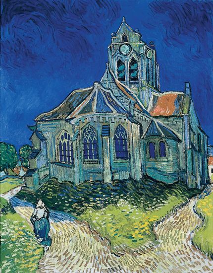 Vincent Van Gogh, l'Église d'Auvers-sur-Oise Vincent Van Gogh, l'Église d'Auvers-sur-Oise