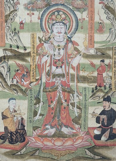 Dunhuang, peinture