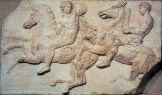 Phidias, frise du Parthénon Phidias, frise du Parthénon