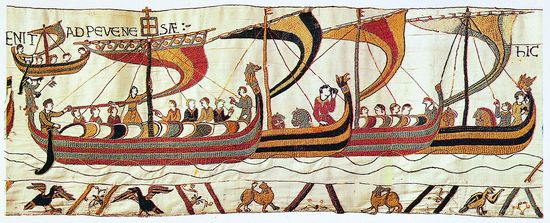 Guillaume le Conquérant naviguant vers l'Angleterre Guillaume le Conquérant naviguant vers l'Angleterre