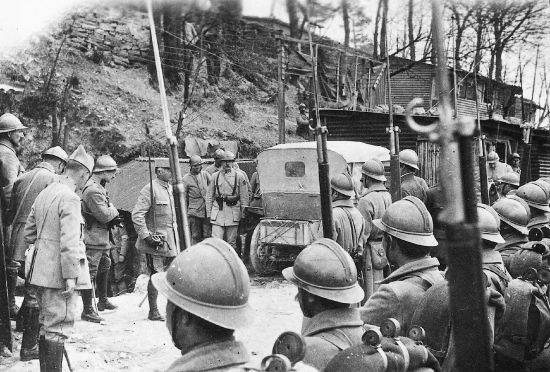 Chemin des Dames, 1917