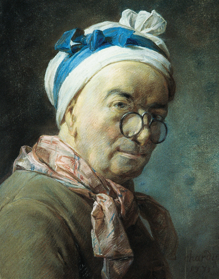 Jean Siméon Chardin, Autoportrait aux bésicles
